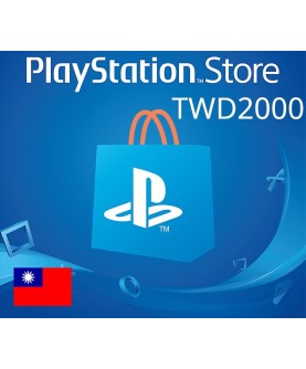 PlayStation Network Card 2000 TWD TW PlayStation 4 Key 